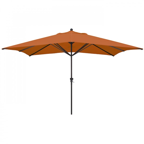 California Umbrella 11' Bronze Aluminum Market Patio Umbrella, Sunbrella Tuscan 194061337998 - main